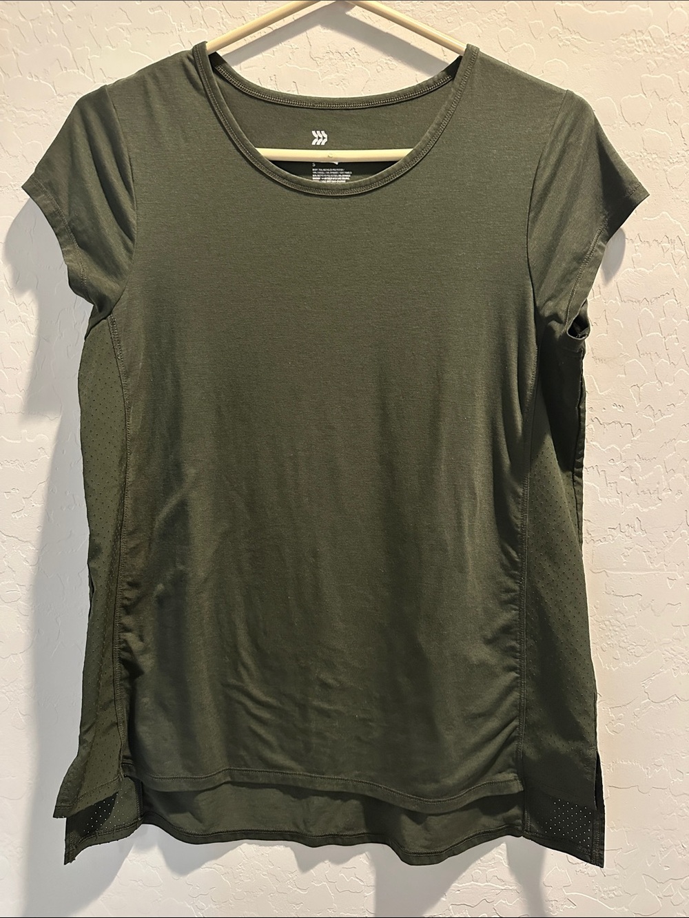 Olive Green Women's Active Tee size S